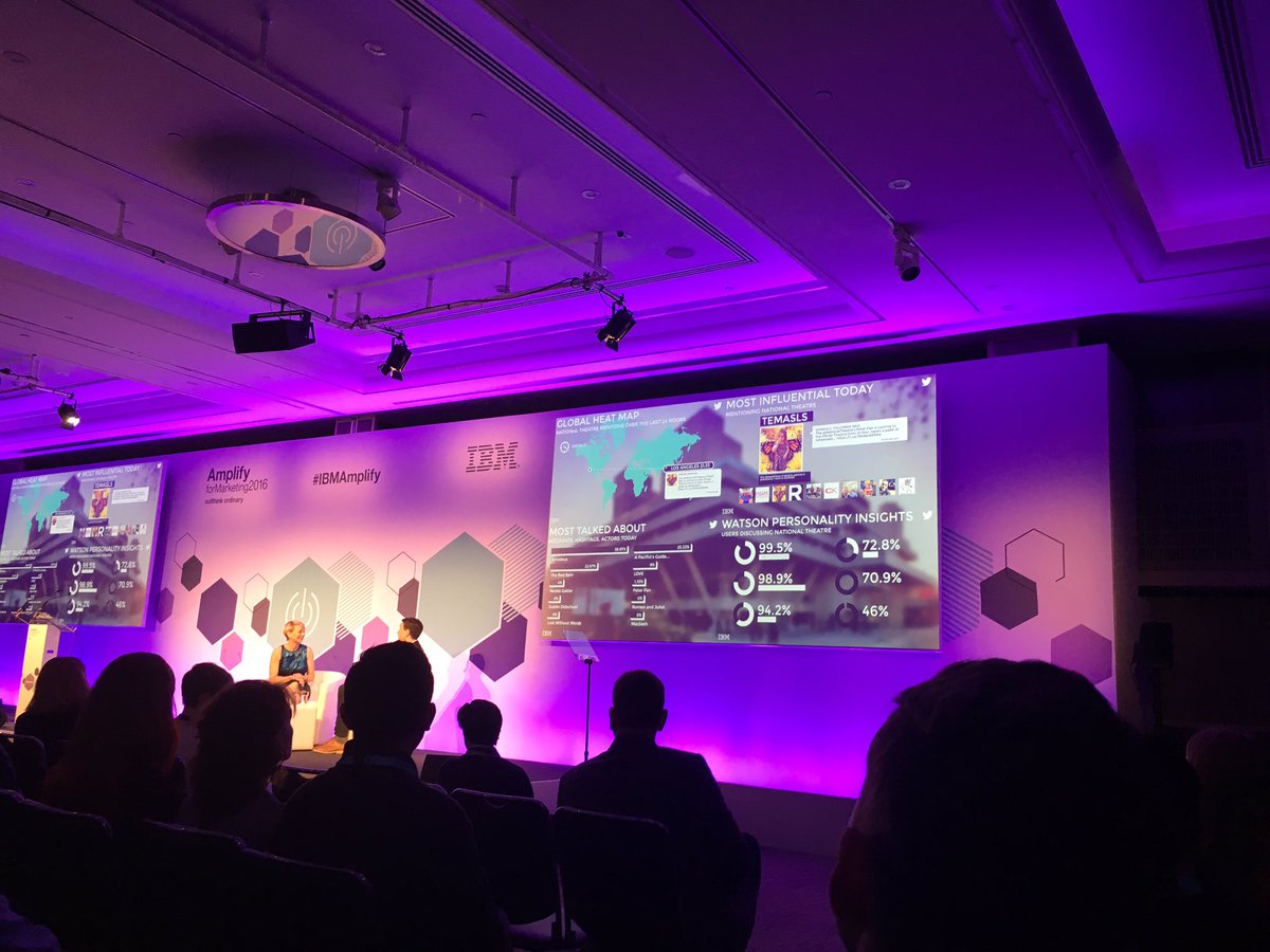 Watson #watsonmarketing is my new marketing advisor, co-worker ! "it's man AND machine, not man vs. machine" <a href="/jeremywaite/">jeremywaite</a> <a href="/comark_be/">comark_be</a>