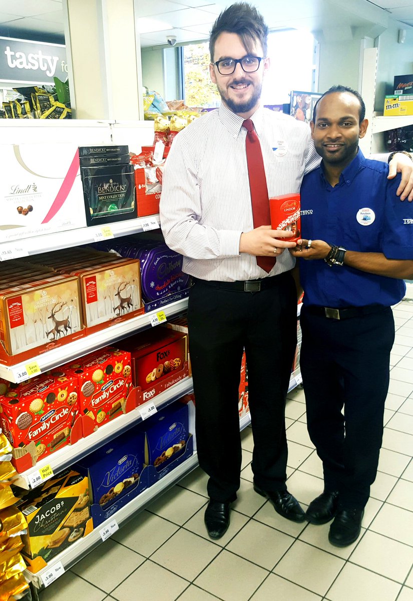 Awesome job Reuben - Answering customer feedback with confidence and with a smile! Great start to our CVP 😊 #service #tescoexpress