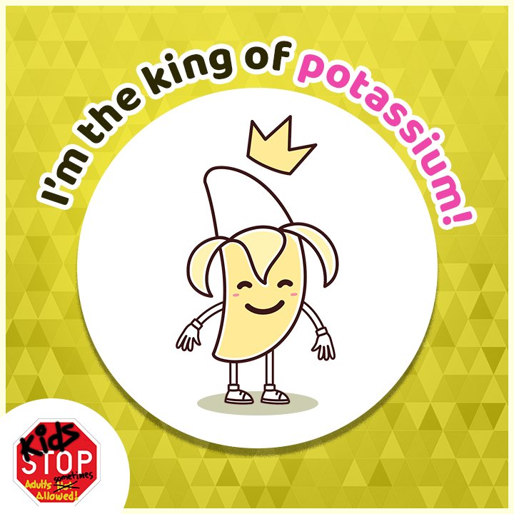 KidsSTOPSG's tweet photo. A yummy dish made of just 1 banana can provide you with 13% of the daily recommended potassium, making banana a SUPER fruit! #FoodScience https://t.co/klVpq7ducD