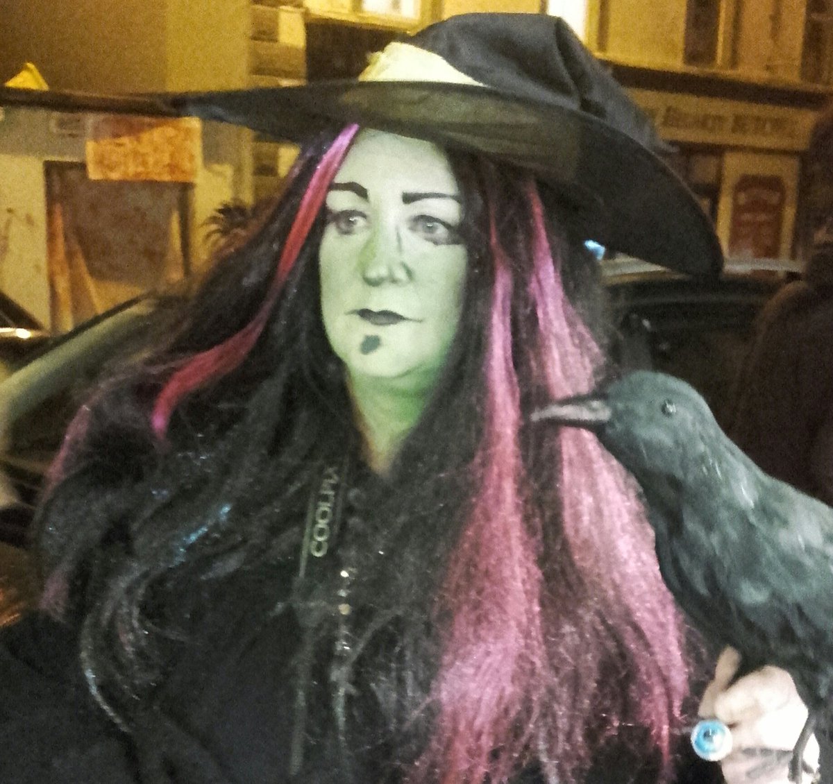 Ellenlog74's tweet photo. Wicked witch from the west @DiscoverSchull https://t.co/Q0AHOZfpNB
