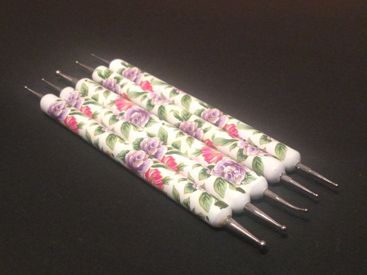 YBatchiBCN's tweet image. Double acrylic pen for flower Rhinestones gems apply com tap, tool for art o… etsy.me/2bfxVyl  #TappingTools