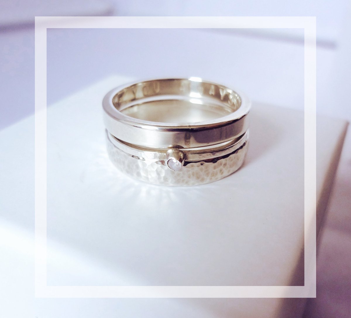 angelcastshelp's tweet photo. New collection of stacking rings coming soon #womaninbiz #handmade #wineoclock #london https://t.co/ykgFQl9H9l