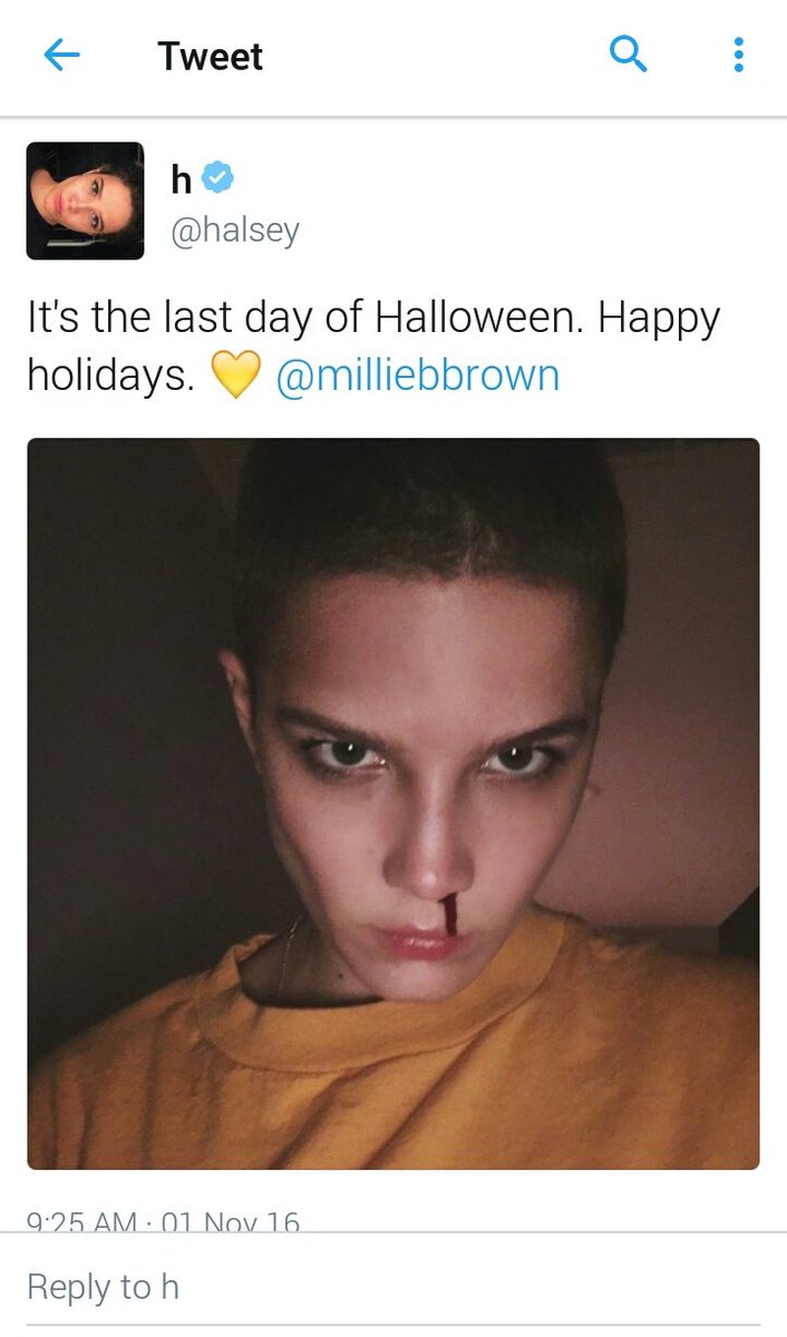 milliboblybrown's tweet photo. @halsey looks lit 😘🔥 https://t.co/1TjxCDFCox