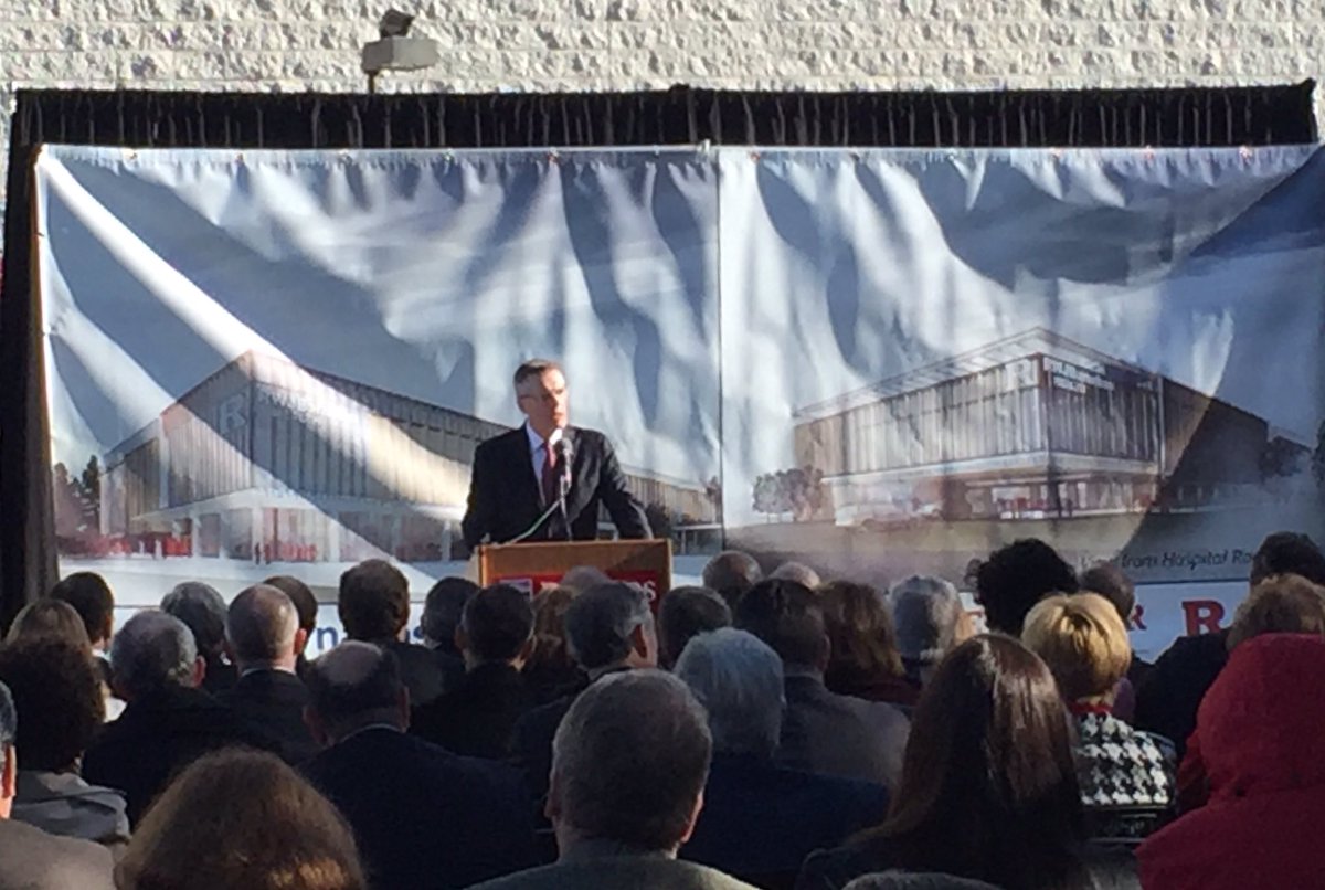 lstanik's tweet image. Amazing day for @RutgersU  @RUAthletics. @RWJBarnabas invests in #RSportsMed to create world-renowned sports med program 🎉