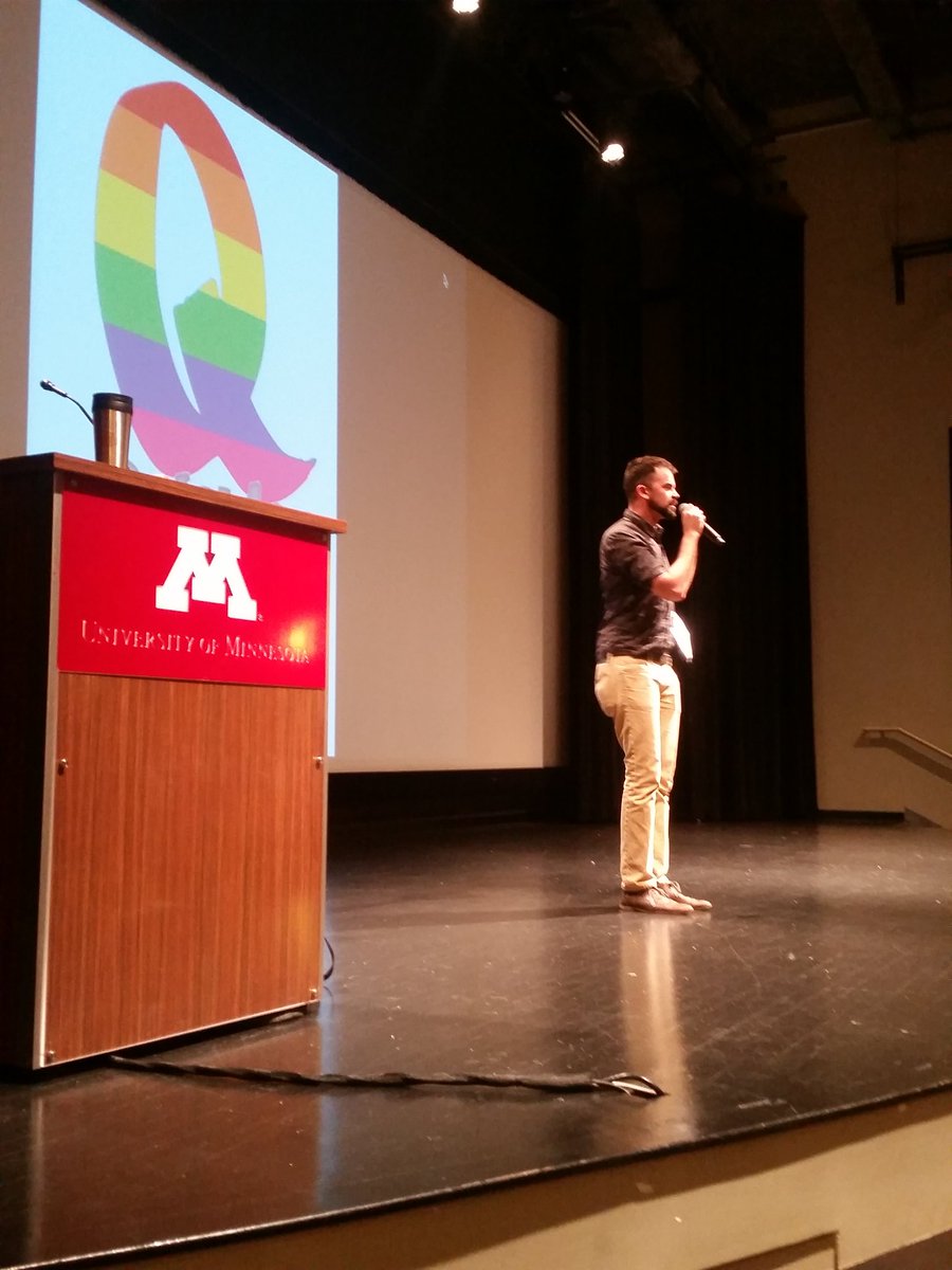 400 high school students are at the #UniversityofMinnesota for #qqwest2016 kicked off by <a href="/MPS_OSFCE/">MPS OSFCE</a> very own @jwbucklin of <a href="/Out4GoodMPS/">Out4Good</a>