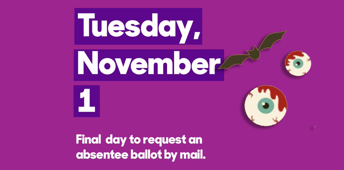 democracync's tweet image. 📬 Last day to request an absentee ballot ~ find out how: demnc.co/absentee #VoteHot