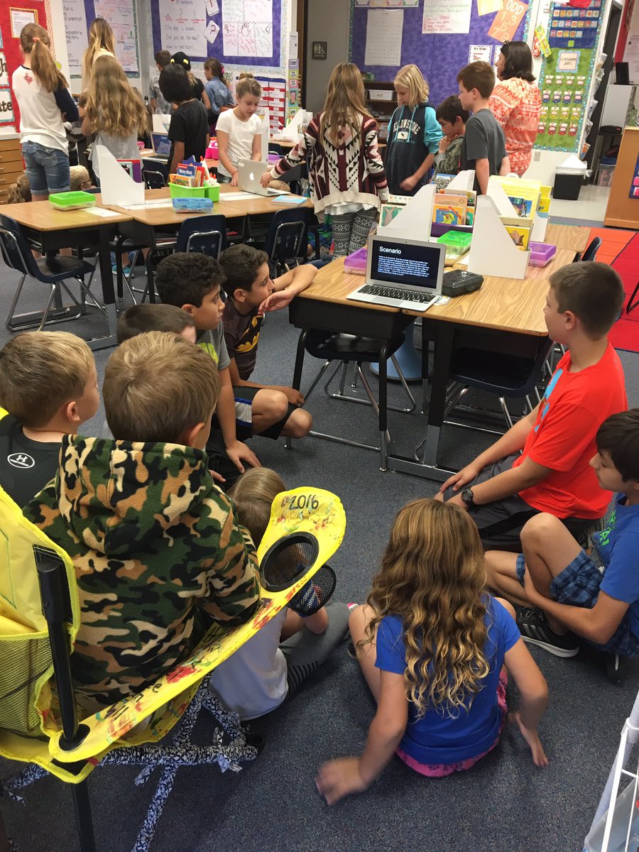 Bennett1stGrade's tweet photo. Our 4th grade buddies are teaching us all about matter! @LatsonRobin @MrsNatSilva #bearshine #bennettes @BennettBears #misdelm https://t.co/3xZuxEljWS