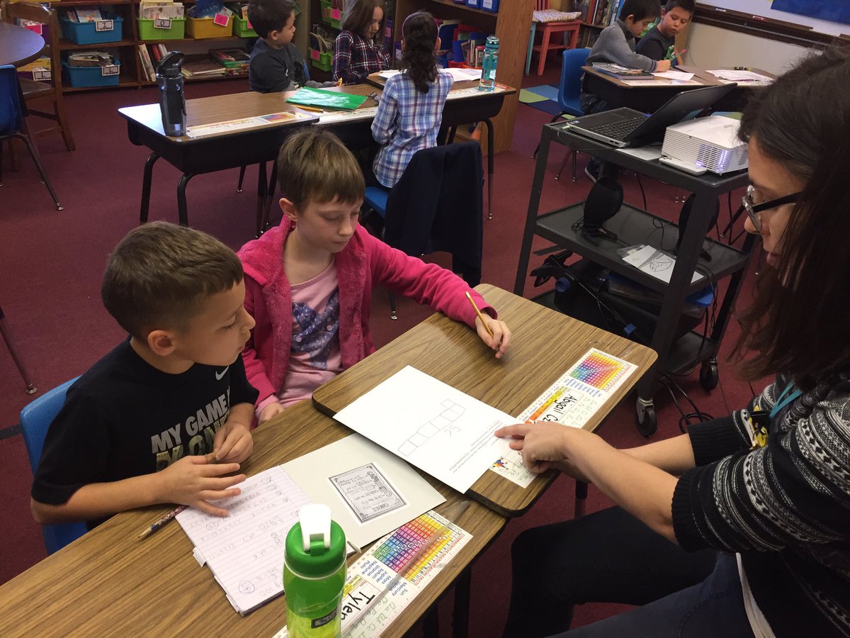 MrsSwal's tweet photo. Working with a partner on our problem solving strategies! ✏️➗✖️ @FSDVikings @WalshVikings https://t.co/PdTavWXwNE