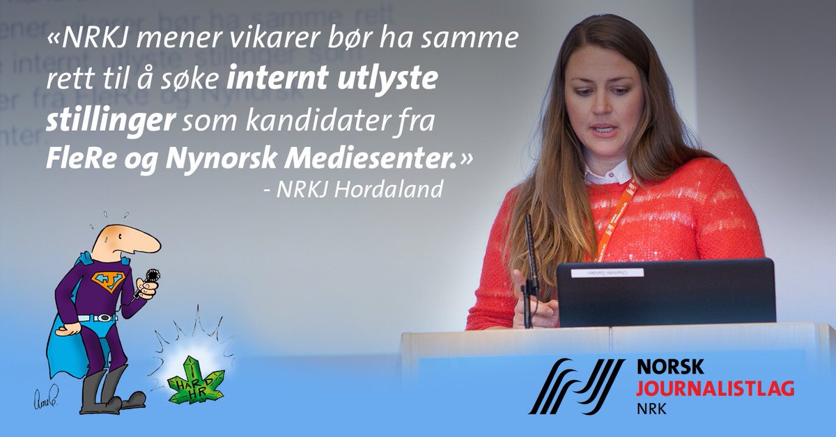 NRKs Journalistlag tweet media