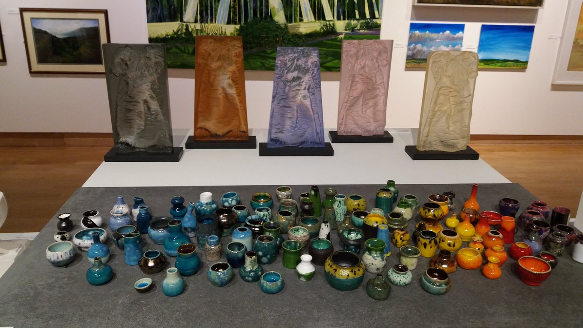 <a href="/Torijbentham/">Victoria Bentham</a> @SpaceCRAFTCDC Your ceramics beautiful again as ever <a href="/RoyalUlsterAcad/">Royal Ulster Academy</a> exhibition <a href="/UlsterMuseum/">Ulster Museum</a>
