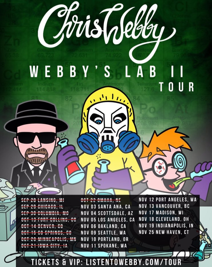 EightyHDMusic's tweet photo. What Better Way to Start off November Than by Seeing @ChrisWebby on the #WebbysLab2Tour? Get Tickets Here: https://t.co/xt9R3uCdxK https://t.co/DfIXyrdSQh