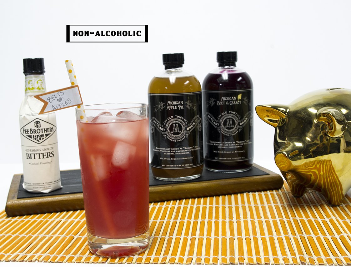 An unexpected beautiful blend of flavors in Goody Two-Shoes bit.ly/2eYqXRr #craftsoda #NAtuesday #mocktails #drinkingvinegars