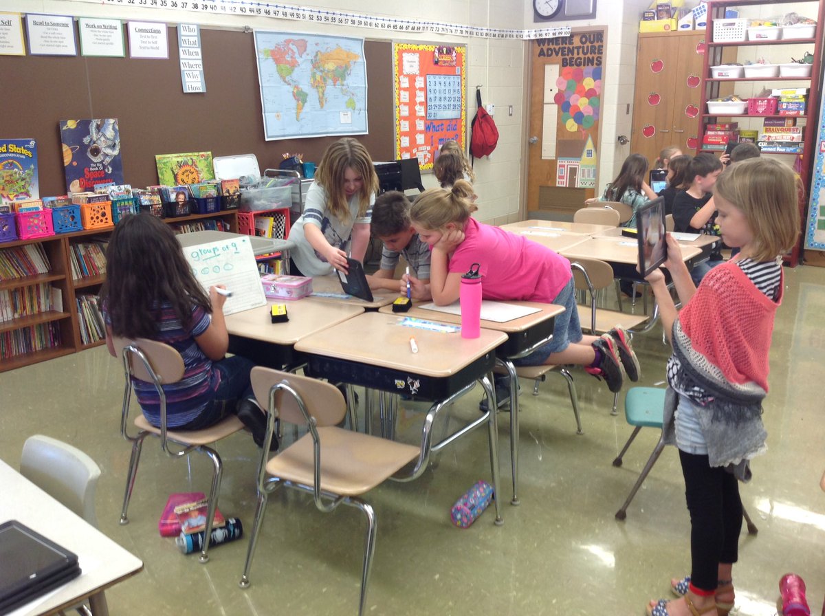missjohnson91's tweet photo. We loved creating our own multiplication problems today using groups of and skip counting during math soar! #milneschooliscool https://t.co/jCfdUvMGQm