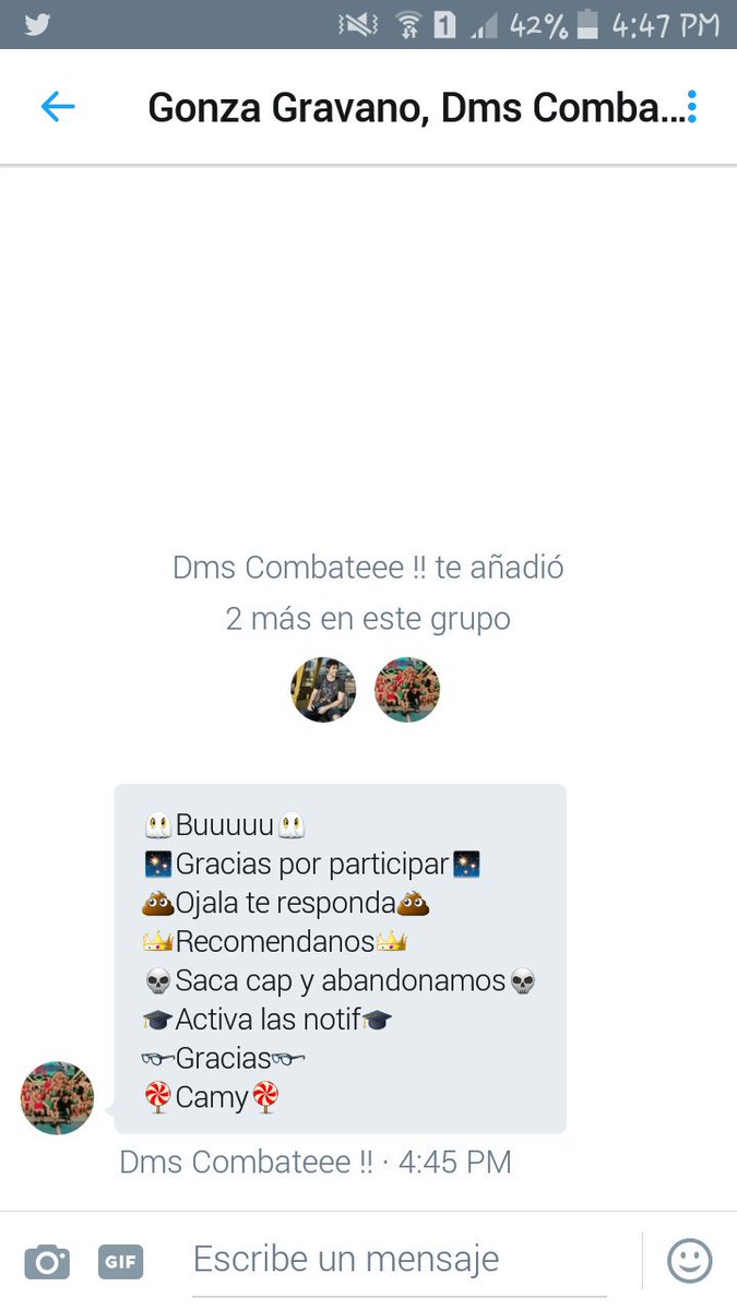 serrandiuruguay's tweet photo. @DmsCombate Gracias mil https://t.co/JkGcIj4kCG