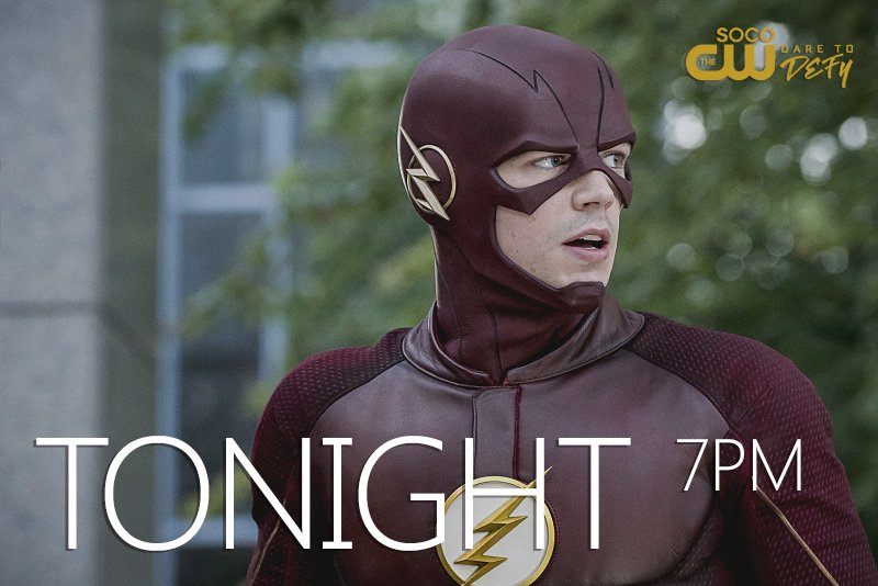 SOCOCW's tweet photo. #TheFlash is all new tonight at 7pm #SOCOCW https://t.co/lTlhqSxws2