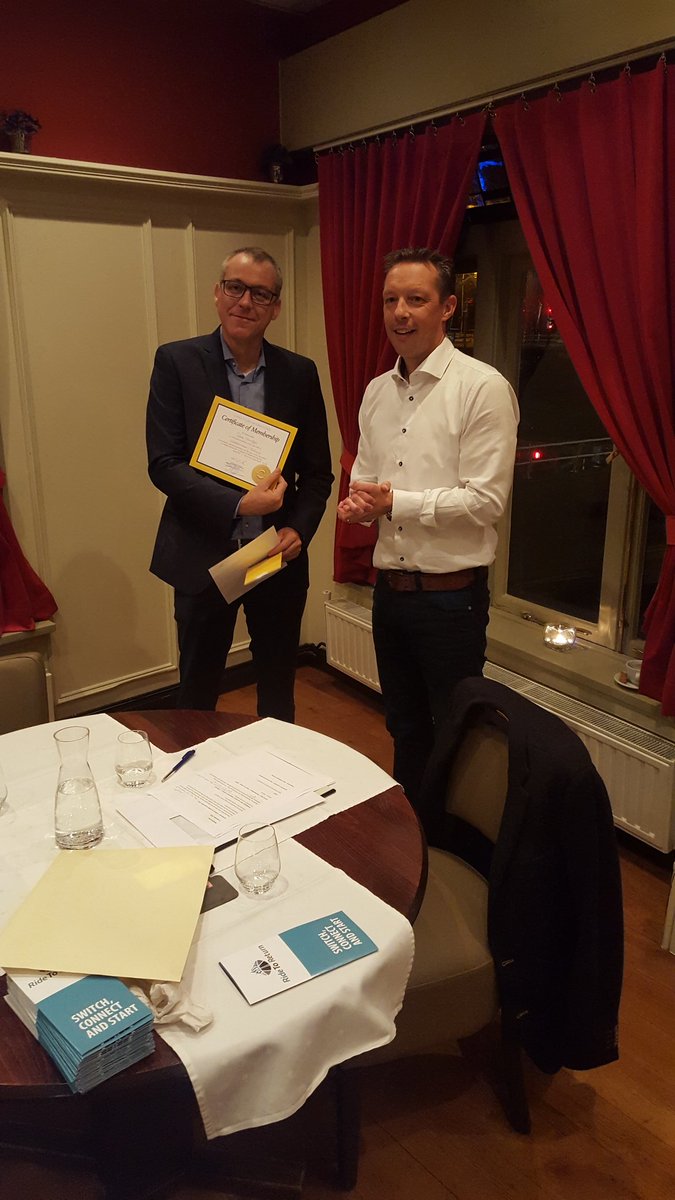 New member, Peter Scheffel. Welkom in de club.
