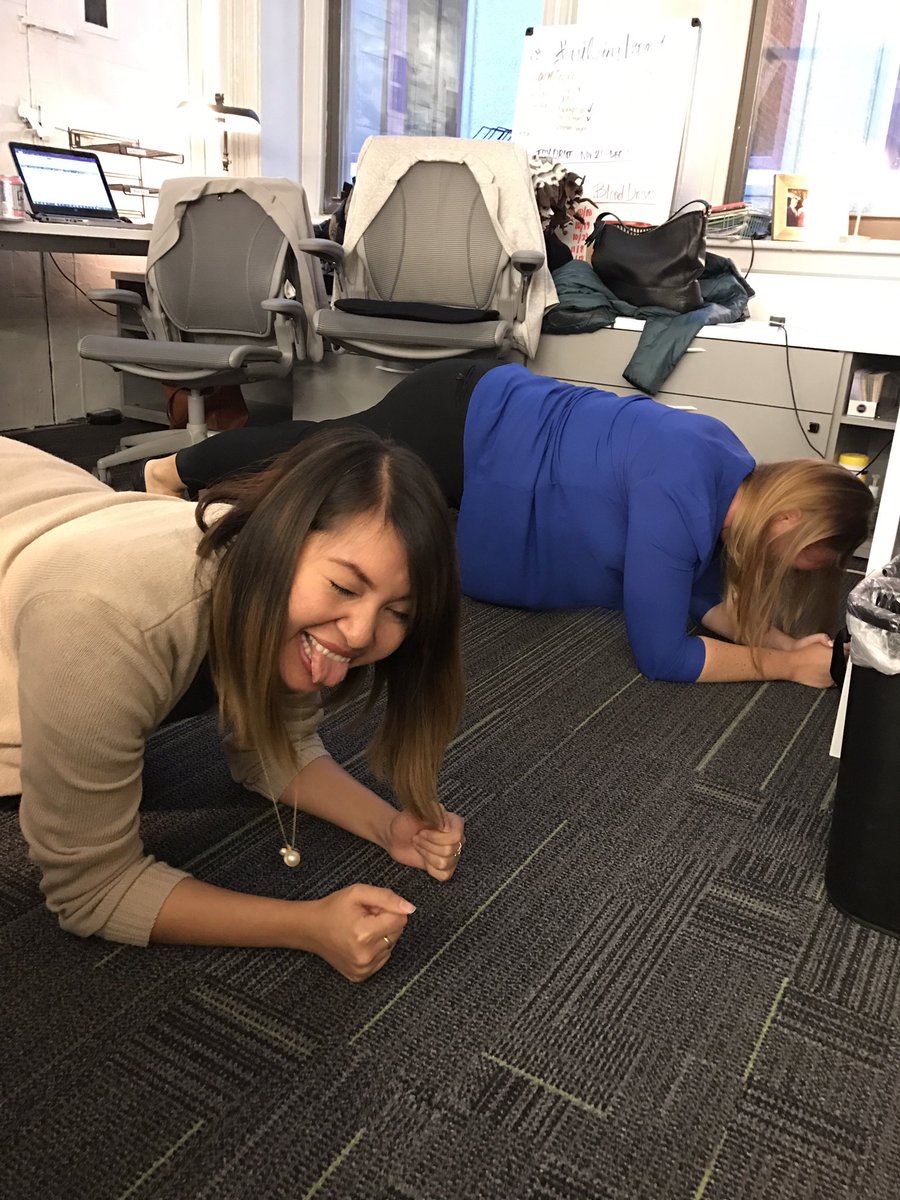 BuildingImpact's tweet photo. Getting ready for #BISMS with a quick workout for #BosPlanksgiving @HealthyBoston! #PlanksandThanks https://t.co/5vz5DUjgWx