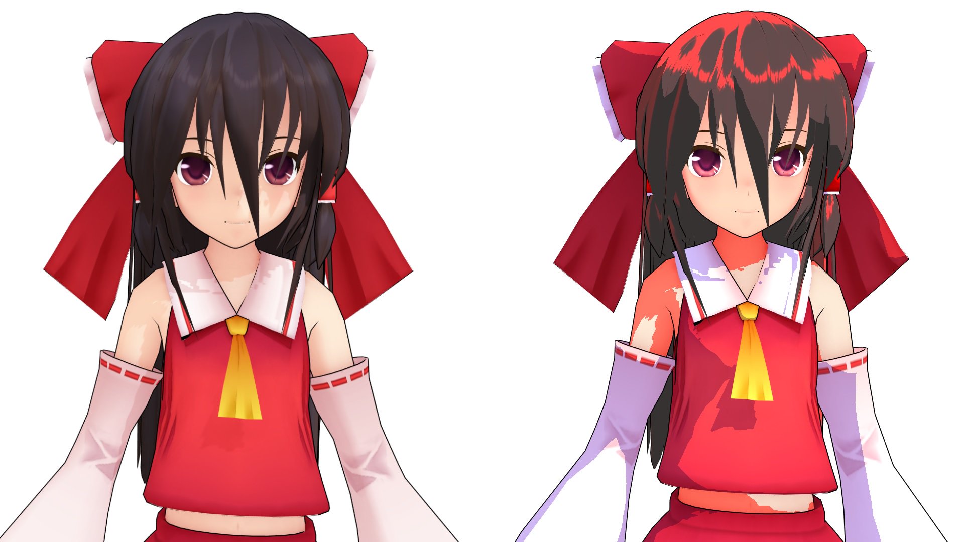 Twitter 上的 ハリガネ40 H C F Mmdにエフェクトの追加 調整で更にアニメっぽくしてみました 動画への反映は次回の後半か次の次くらいかな W 多分 左がノーマル 右が調整後 T Co H59m6fjgwk Twitter
