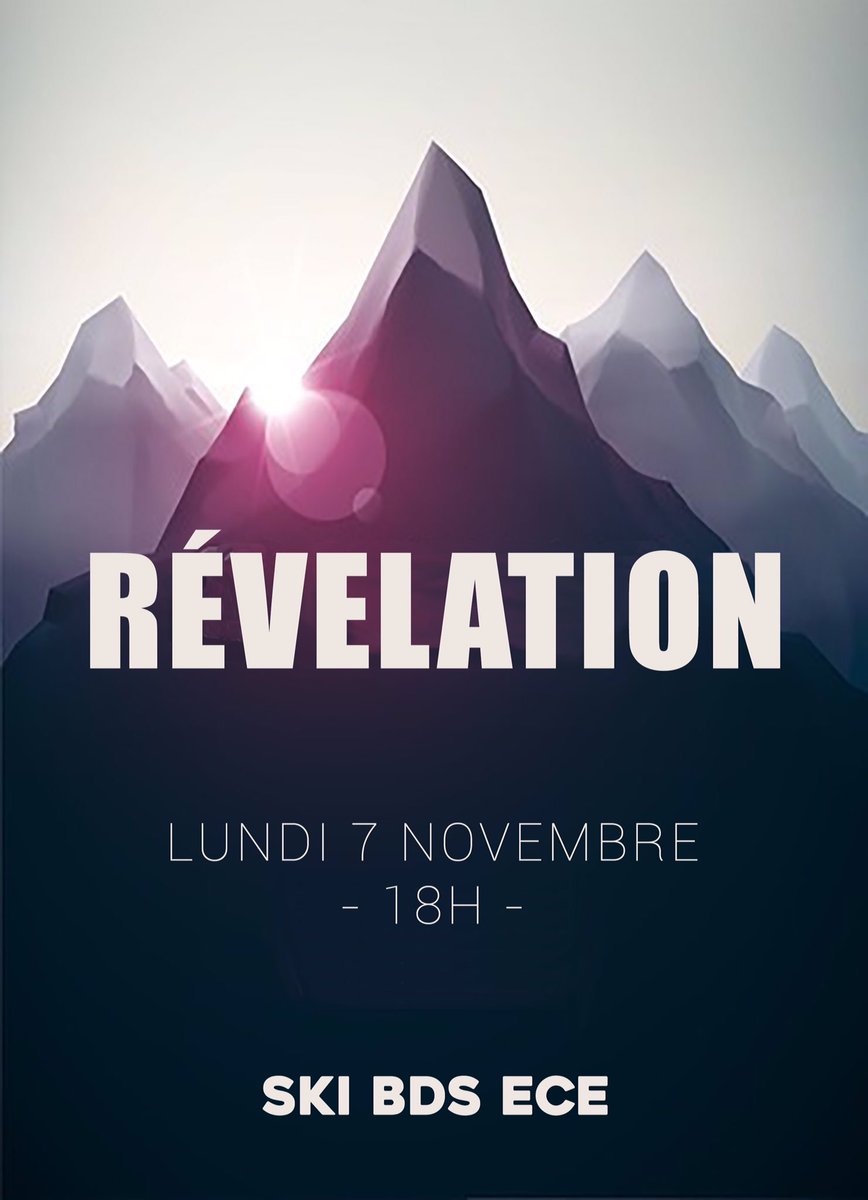 Venez au pot du ski pour découvrir la station de ski et profiter des spécialités montagnardes ! #vieassoECE