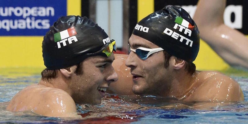 MomentidiSport's tweet photo. Al trofeo #NicoSapio @GDetti batte #Paltrinieri nei #400sl in #vascacorta .In futuro ne vedremo delle belle... 
#swimming #nuoto https://t.co/FMHHLd33YN