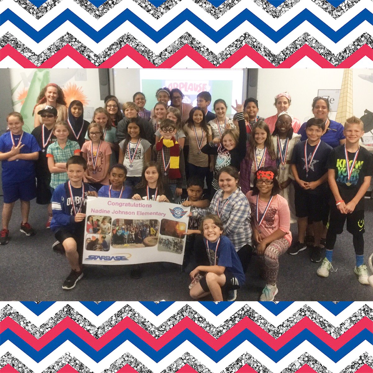 STARBASEAustin's tweet image. W⭐️W! Way to go #NadineJohnsonHippos on graduating from #STARBASEAustin! #ILoveSTEM 🕯⚗🔬 @NJES16 @HuttoISD