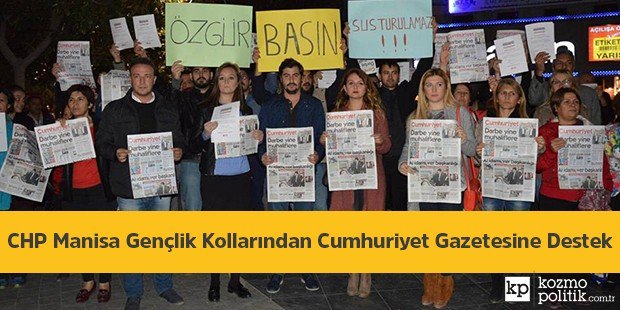 CHP Manisa Gençlik Kollarından Cumhuriyet Gazetesine Destek kozmopolitik.com.tr/haberler/chp-m…