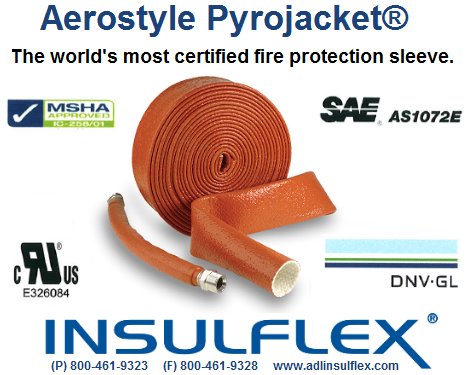 For more information on the Insulflex Aerostyle Pyrojacket®, the worlds most certified fire protection sleeve, visit bit.ly/2dKkqrV