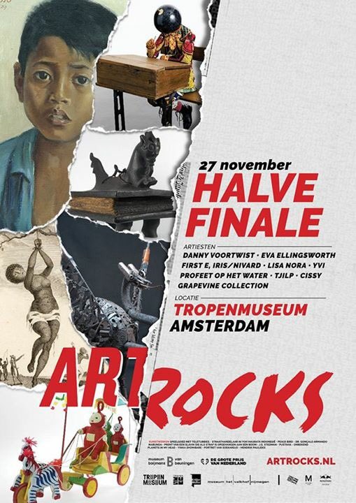 Yes! We zijn door naar de halve finale en spelen 27 november het nummer "Planets In Your Head" live naast het kunstwerk van Yinka Shonibare