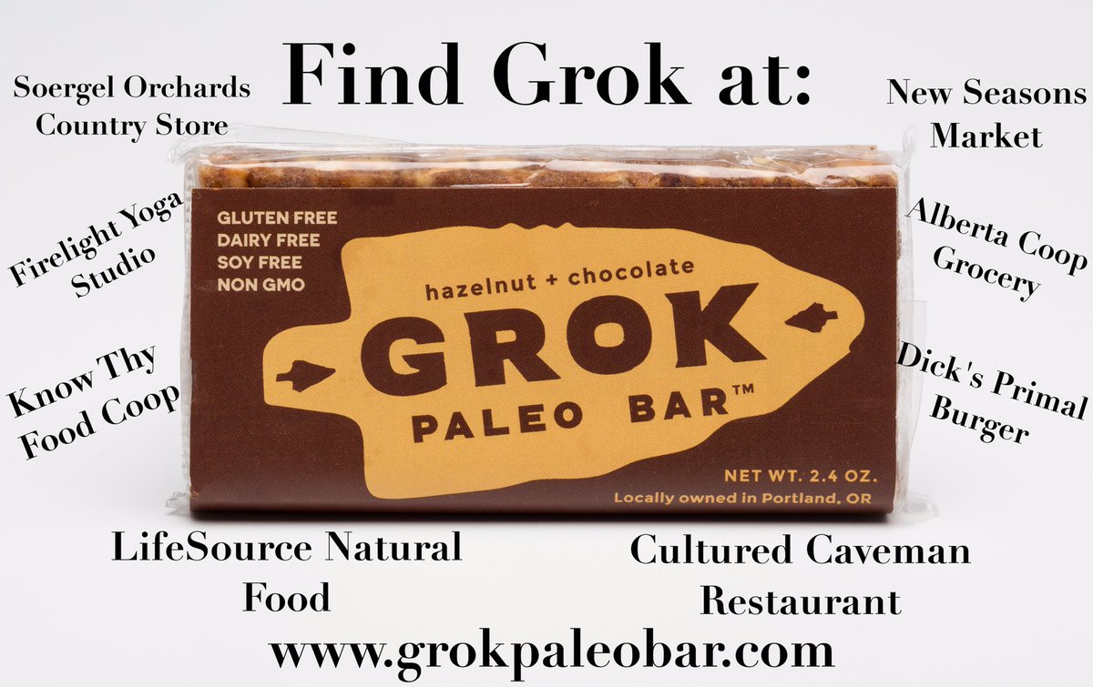 thegrokbar's tweet photo. Have you been looking for us? #grok #grokbar #paleo #health #healthy #location #stores #energy https://t.co/MS6nxa0QGx