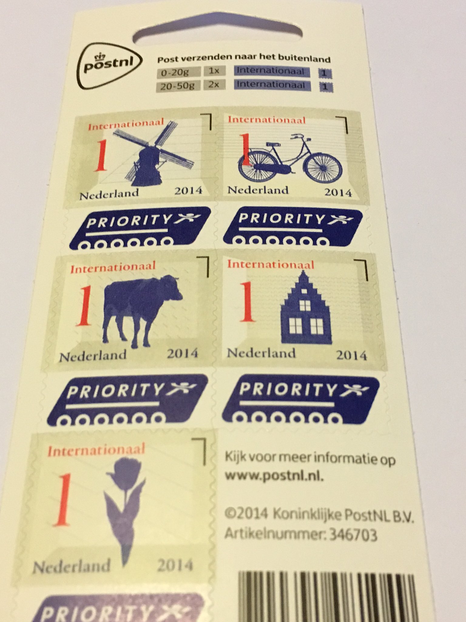 Mark Wagenbuur on X: I don't buy stamps for international mail very often,  but I like how they sum up the Netherlands ;-)  / X