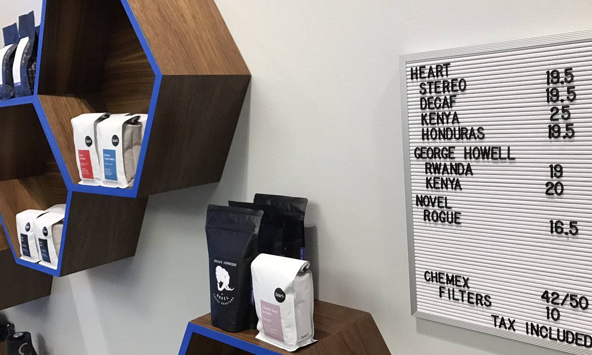 An awesome lineup of coffees available right now from <a href="/heartroasters/">HeartCoffeeRoasters</a>, <a href="/Novel_Coffee/">Novel Coffee Roasters</a>, and <a href="/ghowellcoffee/">George Howell Coffee</a> 😍