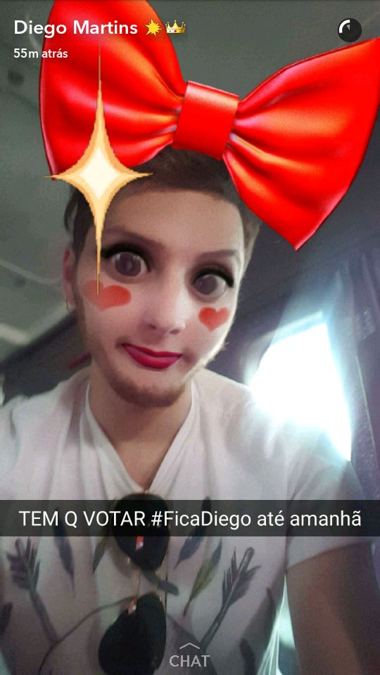 KakaGirls2's tweet photo. Vamos amores, vamos alegrar essa Frorzinhan!!
#FicaDiego
#Ofusca
@di_egomartins
É só até amanhã então VOTEEEE!! https://t.co/DnTHlAfhsj