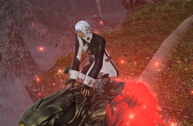 히류 ヒリュウ Ff14 극 라바나에서 얻을 수 있는 마운트 라스라나 탑승 포즈가 좋군요 極ラーヴァナのドロップマウント ラースラナー 乗りポーズがイイ