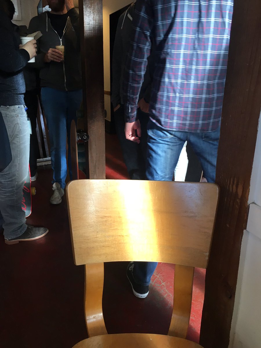 In SF long boarding is the new vest. I spy 3 ATM.