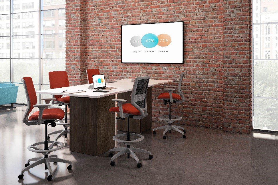 honcompany's tweet photo. This modern Titanium frame is now available on #Solve - get yours today! #new #HONSeating #officechair #deskchair https://t.co/W3ovOqYsCw https://t.co/ePO18EEFyh