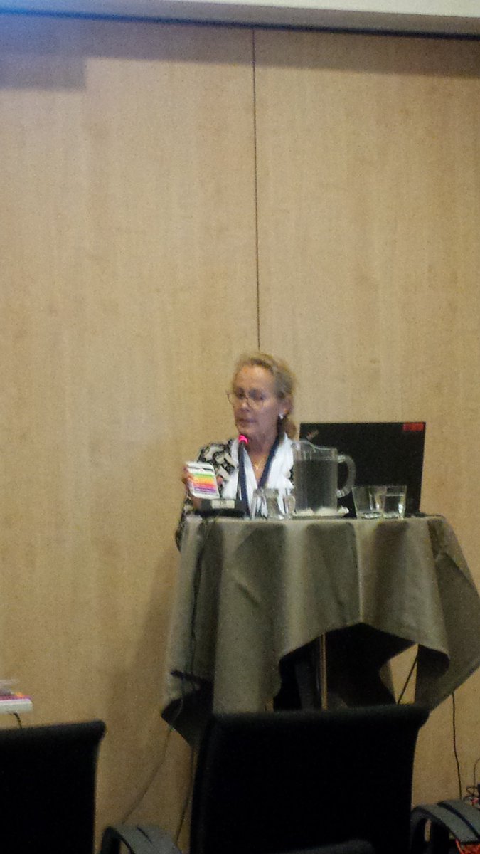 Wilhelmina Hoffman from The Swedish Dementia Center talking about Vision Zero-for a dementia care  without restrain #26AEC