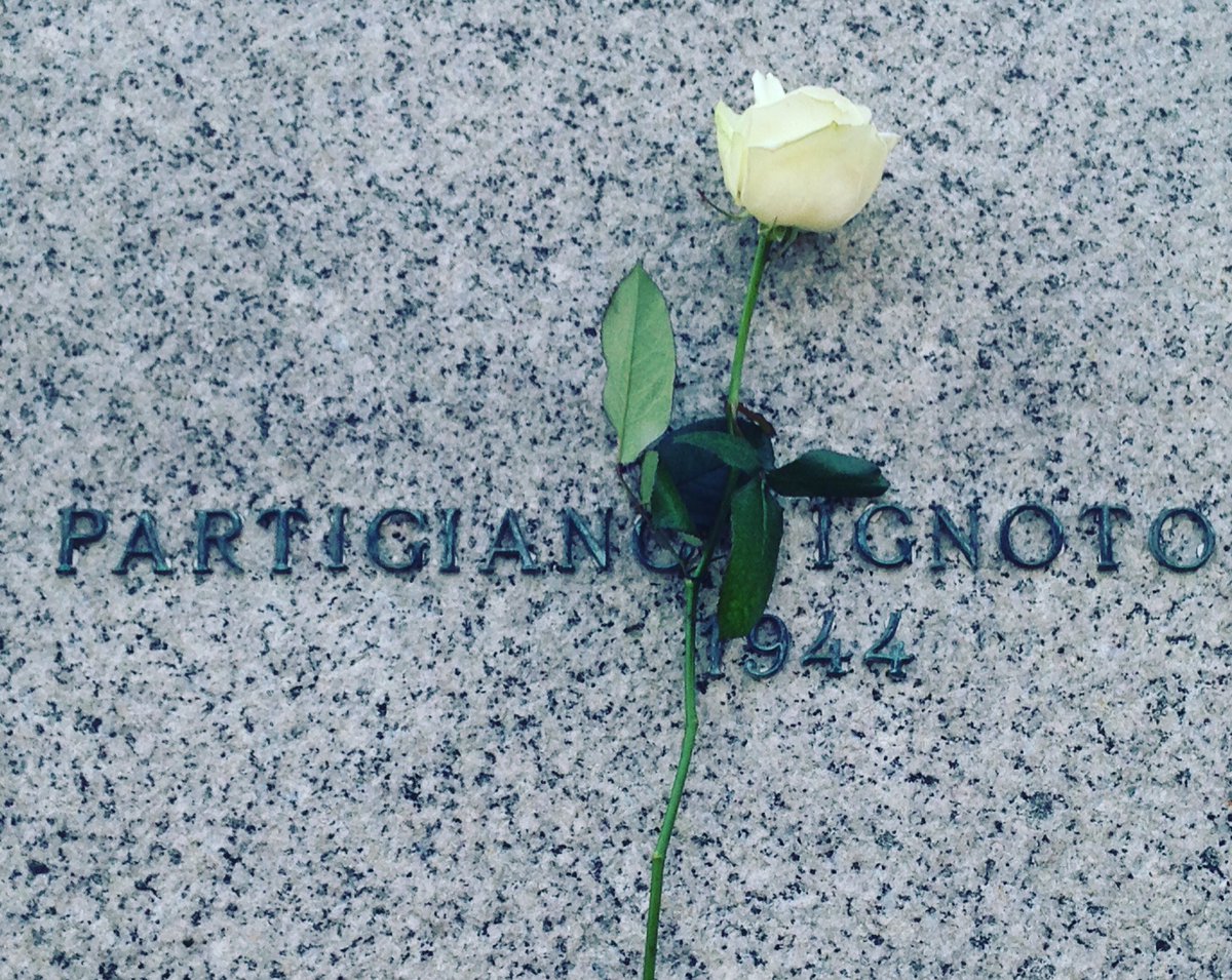 Caterella82's tweet photo. In memory of Rocco Marra #uncle #partisan https://t.co/mrTgndKBwg