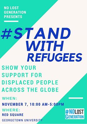 GU Refugee Action tweet media