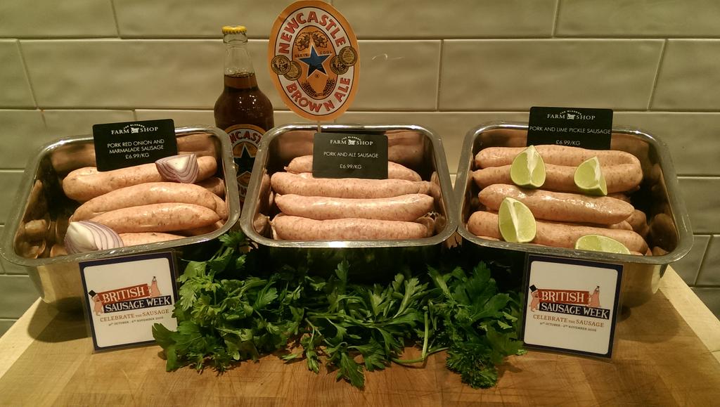 Celebrate British #sausage week with <a href="/blagdonfarmshop/">Blagdon Farm Shop</a> in <a href="/fenwicknew/">Susan Jack</a>! <a href="/the_grazer/">TheGrazer</a> <a href="/newcastle_eats/">jeff</a> <a href="/AHDB_Pork/">AHDB Pork</a> #local