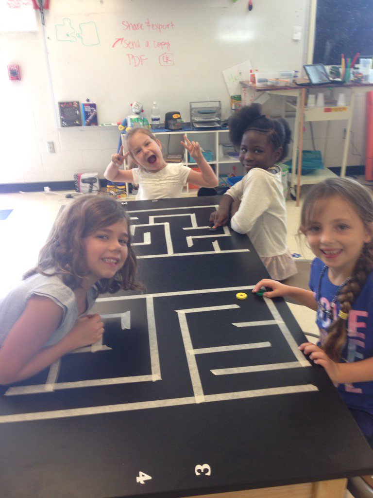 MooreWoodway's tweet photo. These girls are loving magnets in the science lab! https://t.co/xVn9YYKxzk