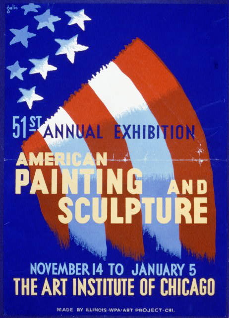 51st annual exhibition - American painting and sculpture - The Art Institute of C.. (Chicago, b/t 1936 and 1939)