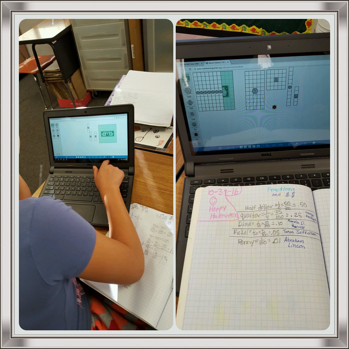 Combing tech and our math journals for success! <a href="/jseroadrunners/">John Swett Elementary</a> <a href="/MsTamony/">Lexy Tamony</a> <a href="/CJCammack/">CJ Cammack</a>