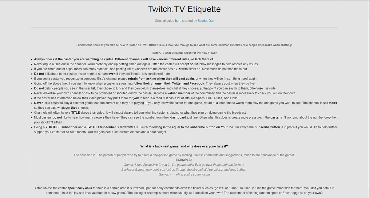 bluejayonx's tweet image. And while we're talking about Twitch advice, here's some of the best around: