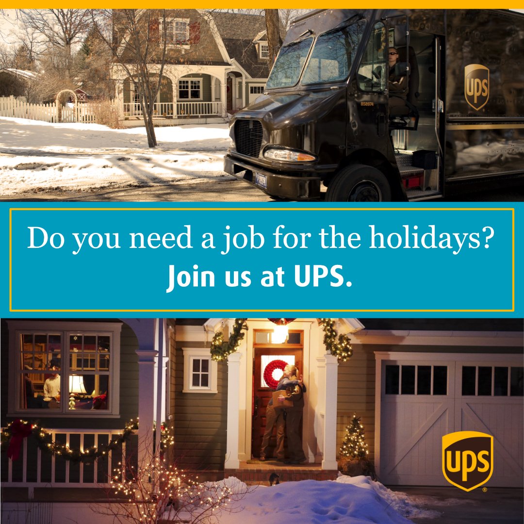 UPS Jobs tweet media
