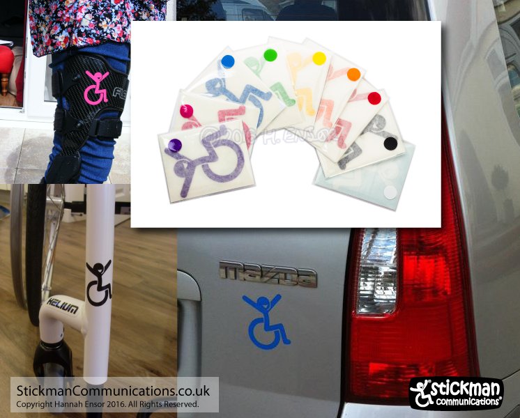 stickmancrips's tweet photo. #Disability is part of my normal. not an awkward/shameful issue. So these are the #DisabilityStickers I like! :D https://t.co/Qp23KyZxW8 https://t.co/vYIfLO8GBc
