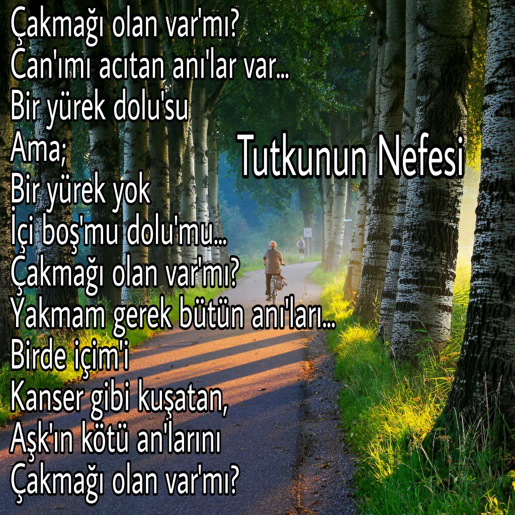 Çakmağı olan var'mı?