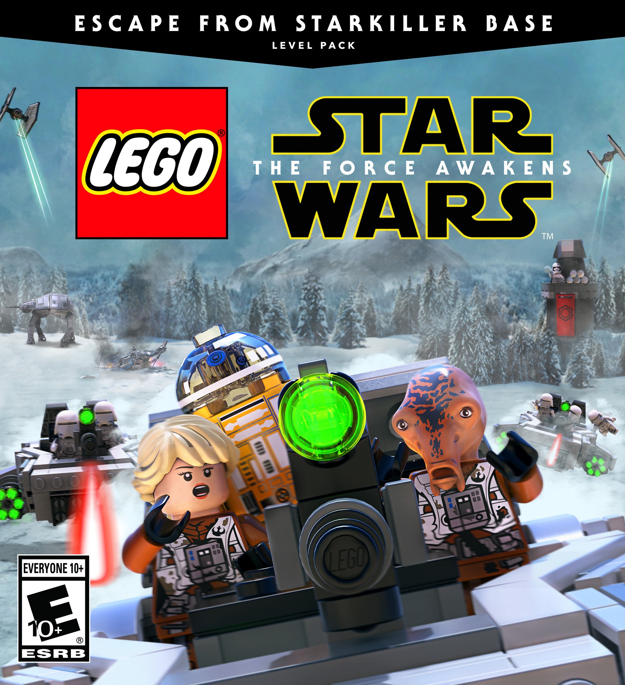 Ο LEGO Star Wars Game "Let's get off this thing before it explodes! Play new Level Pack DLC for LEGO Star Wars: The Force Awakens, available now! https://t.co/PuXeQTHUve" /