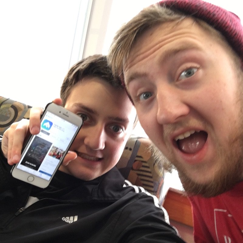 jdbellis's tweet photo. Woot woot carson's getting the app! #NoPornovember #FighterApp https://t.co/nnsLralqBr