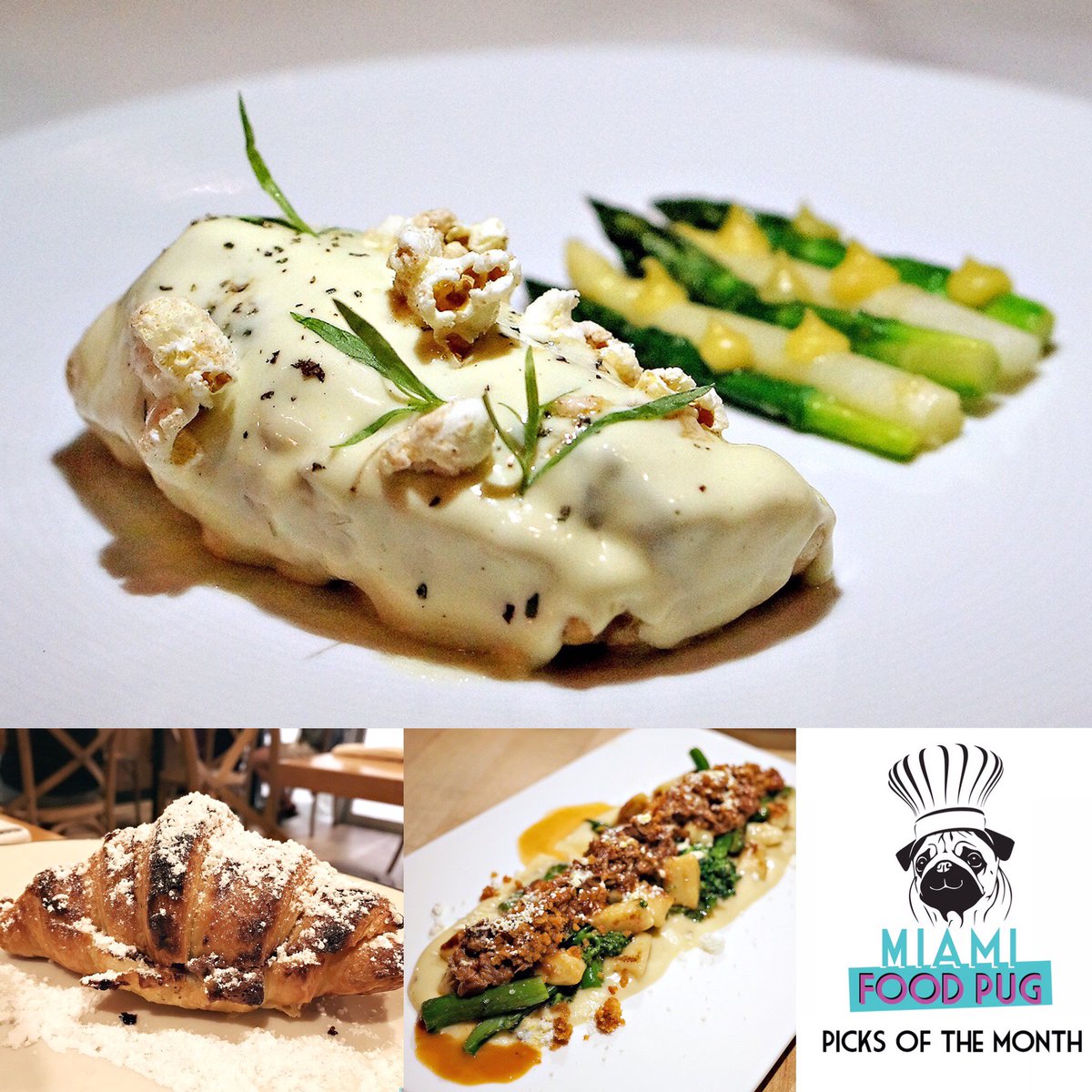 miamifoodpug's tweet photo. Last month, #ThreefoldCafe, #Visa01 and BRAVA by @Brad_Kilgore all impressed us. Get our menu recommendations: https://t.co/OndIilwrbB https://t.co/Zb2FE1cwTB