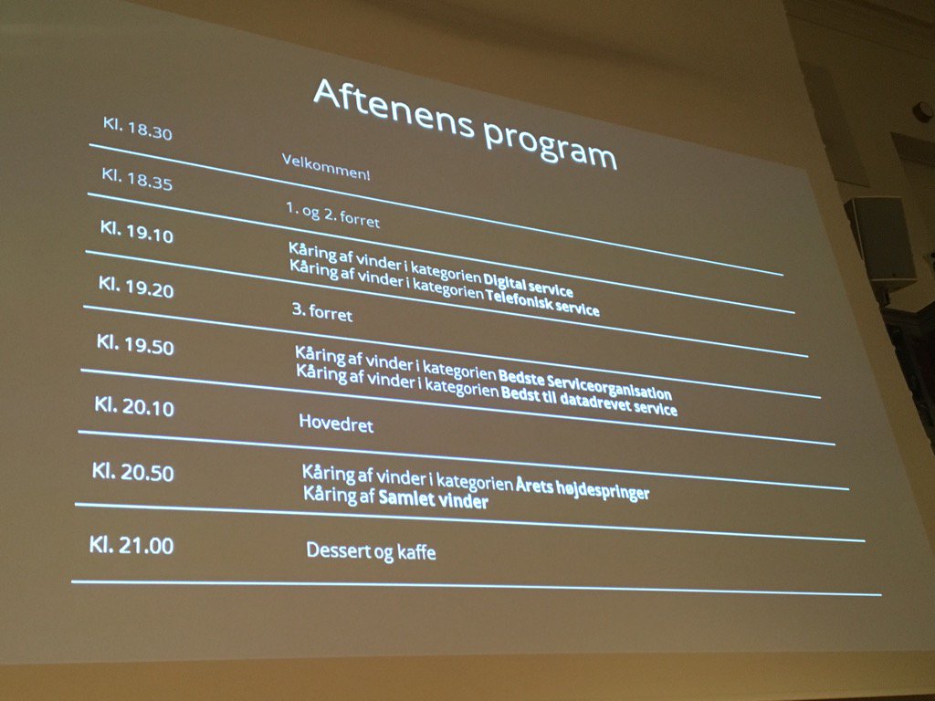 Så skal der uddeles priser for bedste service i offentlige virksomheder #offentligservicepris #nationalmuseet